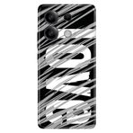 Senada Xiaomi Redmi Note 13 5G İle Uyumlu Kılıf Uv Baskılı Silikon Gri Aşk Love Tema