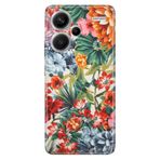 Senada Xiaomi Redmi Note 13 Pro Plus 5G İle Uyumlu Kılıf Silikon Resimli Sanatsal Çiçek