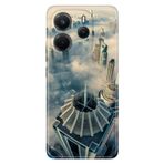 Senada Xiaomi Redmi Note 14 İle Uyumlu Kılıf Desenli Tpu Silikon Dubai Manzara