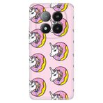 Senada Xiaomi Redmi Note 14 Pro Plus 5G İle Uyumlu Kılıf Desenli Silikon Unicorn Donut