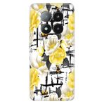 Senada Xiaomi Redmi Note 14 Pro Plus ile Uyumlu Kılıf Desenli Cover Silikon Sarı Çiçekler