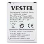 Senal Store Vestel Venüs 5.0 V 5.0 x Pil Batarya Vbp-50 Ithal