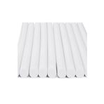 Senal Ticaret 100 adet 30 x 30 cm/kalınlık 2 mm taşınma malzemesi, köpük ambalaj, tabak bardak koruma köpüğü Beyaz
