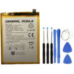 Senalstore General Mobile Gm9 Plus Pil Batarya G009+tamir Seti