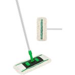 Senax 60 Cm Zincir Dikişli Nemli Mop – Püsküllü, Dayanıklı Pamuk Polyester Mop Bezi - Beyaz