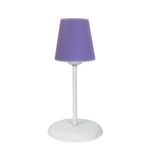 Şenay Aydınlatma Masa Lambası Kumaş K.Abajur-Violet