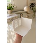 senayartstudio Pencere Detaylı Dekoratif Mini Ev Maketi – Masaüstü Raf Süsü