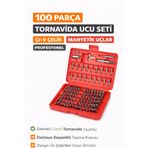 SENBANG 100 Parça Tornavida Ucu Seti – Krom Vanadyum Çelik – Manyetik Bit Seti – Profesyonel Uç Takımı