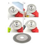 SENBANG Bıçak Satır Makas Balta bileme diski 100mm Elmaslı eğeleme disk avuç taşlama spiral uyumlu disk
