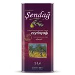 Şendağ - Soğuk Sıkım Erken Hasat Natürel Sızma Zeytinyağı - 5 Litre Teneke