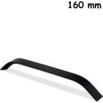 ŞENEL Yapı Market 160 mm Yeni Şahin Metal Kulp Mat Siyah Mobilya Dolap Kapak Çekmece Kulpu