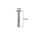 ŞENEL Yapı Market Mobilya Dolap Kapak Kulp Vidası Metrik Vida 4X22 mm 20 Adet