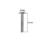 ŞENEL Yapı Market Mobilya Dolap Kapak Kulp Vidası Metrik Vida 4X25 mm 20 Adet