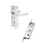 ŞENEL Yapı Market Pimapen Pvc Kapı Kolu - 35 mm Kilit Takım Wc Tip Mekanizmalı