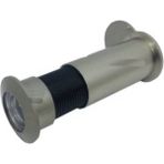 ŞENEL Yapı Market Saten Açılı Kapaklı Kapı Dürbünü Çelik Ahşap Net Görüntü 75-90MM Ayarlı 180° - 1 Adet