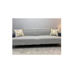 ŞENER HOME Modern Çok Amaçlı Pike & Koltuk Örtüsü - Gri