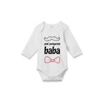 Seni Seviyorum Baba Papyon Baskılı Zıbın, 6 Ay