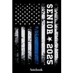 Senior 2025 Notebook: Senior 2026 Flag USA Notebook, Gift Diary For Notes, Patriotic High School Seniors Graduating in 2026 Journal, Graduation ... 120 Blank Pages, 6x9 Inches, Matte Finish