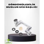 Senka 1080° Dönebilen Musluk Ucu – Su Tasarruflu, Esnek ve 360° Çift Eksenli Başlık