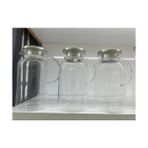 Senka Mey Ithalat® 1500 ml Borosilikat Cam Su Sürahisi - Metal Kapaklı ve Isıya Dayanıklı