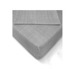 Şenkahveci Tekstil Şenkahveci 180X200 Battal Çift Yastıklı Gri Lastikli Çarşaf