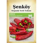 Şenköy Yerli Kapya Biber Tohumu Doğal Ata Salçalık Karaisalı Biber Tohumu Pakette 10 gr 1500 Ad. - 1500 Adet