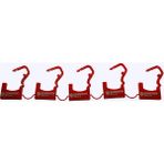 Senkron Seals Plastik Asma Kilit Mühür - 45 mm / 100 Adet - Kırmızı