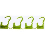 Senkron Seals Plastik Asma Kilit Mühür - 45 mm / 100 Adet - Yeşil