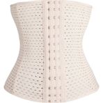 Senmed Kadın Latex Korse - 2XL - Bej