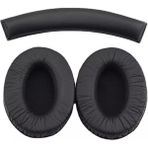 Sennheiser HD457 HD202 HD212 HD437 HD447 HD47 Uyumlu Kulaklık Pedi ve Kafa Koruma Bandı - Siyah
