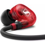 Sennheiser Ie 100 Pro Kablosuz Red Kablosuz Kulak İçi Kulaklıklar Dinamik 10 Mm Geniş Bant Dönüştürücü Usb-C Kablosu Ve S/M/L Silcone Adaptörü Dahil Kırmızı Ve Siyah (509173)