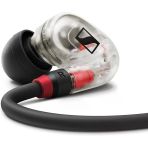 Sennheiser Ie 100 Pro Kablosuz Şeffaf Kablosuz Kulak İçi Kulaklıklar Dinamik 10 Mm Geniş Bant Dönüştürücü Bt Bağlantı Noktası, Usb-C Kablosu Şeffaf Ve Siyah (509172)