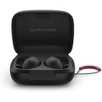 Sennheiser Momentum Bluetooth Kulaklık, Atış Hızı Vücut Sıcaklığı Için Fitness Takip Cihazı, Spor Sesi, Uyarlanabilir Anc, Güvenli Uyum, Ip55 Tere Dayanıklılık 24 Saat Pil Ömrü, Siya