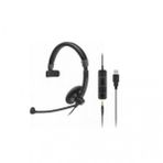Sennheiser SC 45 USB Kulak Üstü Çağrı Merkezi Kulaklığı