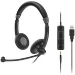 Sennheiser Sc 75 Usb Ms Çift Taraflı Taçlı Usb Kablolu Uc Ve Mobil Kulaklığı