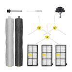SENNII iRobot Roomba 800 900 Serisi 805 860 870 871 880 890 850 866 801 877 891 895 981 985 960 980 Vakum Yenileme Kiti, 1 Rulo Fırça, Tekerlek Tekerlek, 3 Taraflı Fırça, Filtre