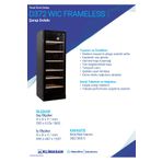 Şenocak ŞENOCAK D 372 WIC FRAMELESS ŞARAP DOLABI