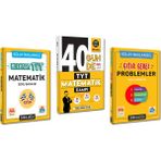Şenol Hoca Yayınları 40 Günde TYT Matematik Kampı Çıtır Çerez Problemler Merhaba TYT Soru Bankası Set 3 Kitap