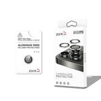 Senon Apple iPhone 17 Air İçin Zore CL-12 Premium Safir Parmak İzi Bırakmayan Anti-Reflective Kamera Lens Koruyucu (Gümüş)
