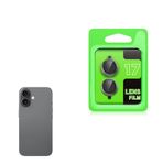 Senon Apple iPhone 17 İçin Zore CL-07 Kamera Lens Koruyucu (Gri)