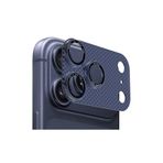 Senon Apple iPhone 17 Pro Max İçin Zore CL-21 KArbon Kamera Lens Koruyucu (Lacivert)