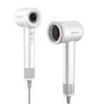 Senon Coshare HD10E SuperFlow1 İyon Teknolojili Isı Dereceli Led Işıklı Saç Kurutma Fön Makinesi (Beyaz)