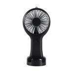 Senon DD5002 Telefon Standlı 3 Kademeli Mini Vantilatör Portatif Soğutucu Fan El Fanı (Siyah)