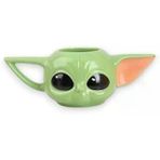 Senon Sevimli 3D Baby Yoda Seramik Özel Kupa Yoda Kupa 300 ML