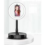 Senon Zore 26 Cm Foldable Işıklı Telefon Tutucu Ring Light Canlı Yayın Işığı Youtuber Işığı Selfi Işığı