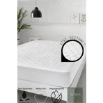 Senpai Kapitoneli-Microfiber Fitted %100 Sıvı Su Geçirmez Tek-Çift Kişilik Yatak Koruyucu Çarşaf Alez Çocuk