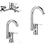Şenpres Adnoss Emre Banyo Bataryası S-35061+Lavabo Bataryası S-35066+Eviye Bataryası S-35065
