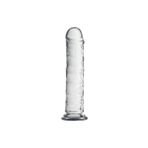 Sens Dildo 20CM, Realistik Jel Dokulu Şeffaf Yapay Penis, Ultra Yumuşak ve Tıbbi Silikon, Testissiz, Vantuzlu, Kemer Uyumlu, Kolay Temizlenebilir, Solo ve Partnerli Oyunlar İçin Yetişkin Seks Oyuncağı