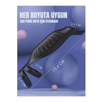 Sens Erotik Shop Usb Şarjlı, Güçlü Titreşim Motoru, 10 Titreşim Modu, Medikal Silikon Titreşimli Penis Kılıfı - Performans Arttırıcı, Geciktirici, Testis ve Penis Halkalı G Nokta Uyarıcı Penis Yüzüğü