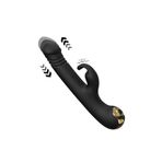 Sens Erotik Shop Usb Şarjlı, İleri ve Geri Hareketli, 2 motorlu, 9 Farklı İleri-Geri ve Titreşim Modlu, Su Geçirmez Yüzeyli, Tavşan Kulağı Görünümlü, Klitoris ve G Nokta Uyarıcı 2 in 1 Rabbit Vibratör